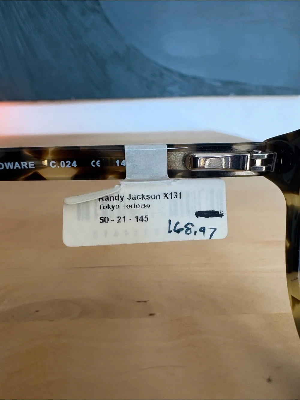 Randy Jackson Limited Edition X131 Tokyo Tortoise Round Double Bridge Eyeglasses